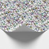 Neuronen Alle Cadeaupapier (Hoek)