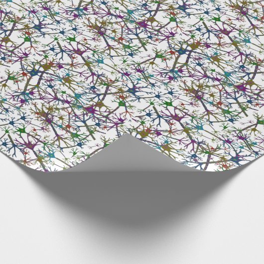Neuronen Alle Cadeaupapier (Hoek)