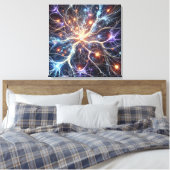 Neuronen canvas kunst (Insitu (Slaapkamer))