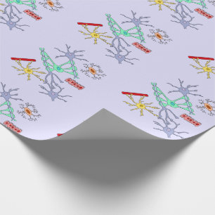 Neuronen en Glia Cadeaupapier