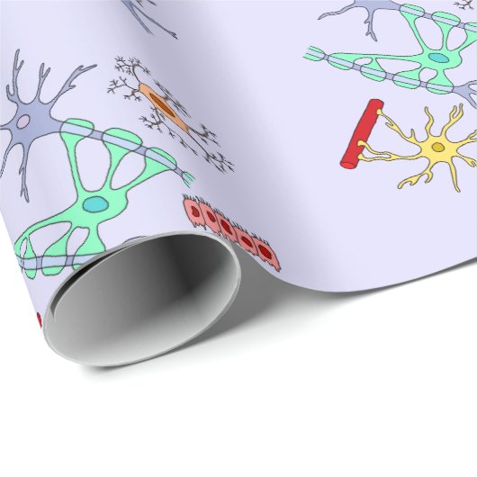 Neuronen en Glia Cadeaupapier (Rol Hoek)
