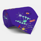 Neuronen en Glia Stropdas (Opgerold)