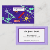 Neuronen en Glia Visitekaartje (Voorkant / Achterkant)