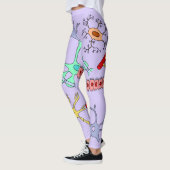 Neuronen en gliacellen leggings (Links)