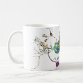 Neuronen en zenuwstelsel koffiemok (Links)