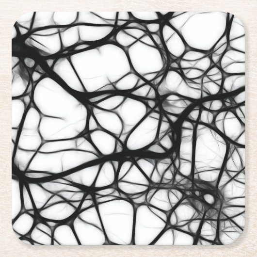 Neuronen Kartonnen Onderzetters (Voorkant)