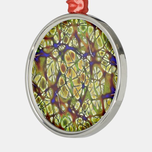 Neuronen Metalen Ornament (Links)