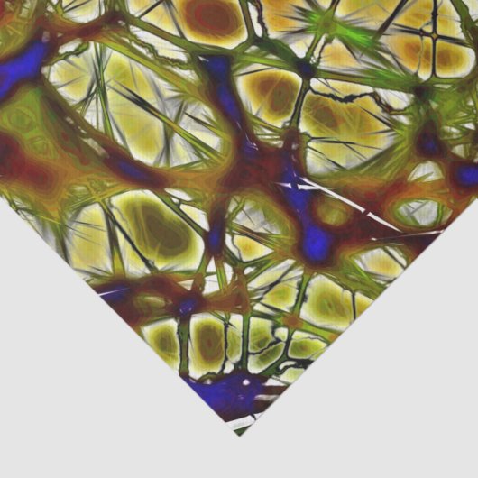 Neuronen Tissuepapier (Detail)