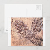 Neuronen van Cajal 1 Briefkaart (Voorkant / Achterkant)