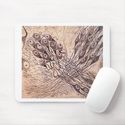 Neuronen van Cajal 1 Muismat (Met muis)
