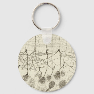 Neuronen van Cajal 8 Sleutelhanger