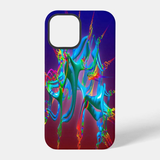 Neuronen Verbinding iPhone Hoesje (Achterkant)