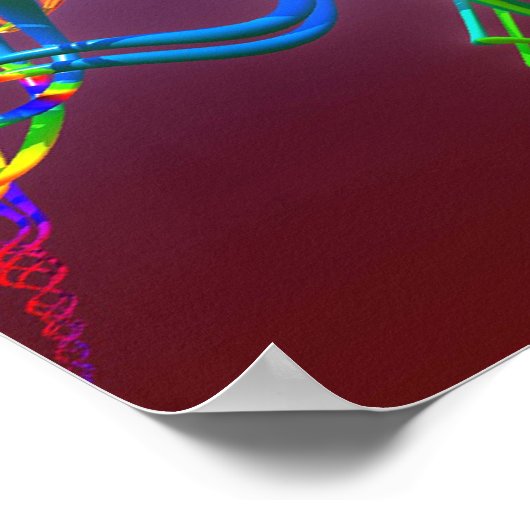 Neuronen Verbinding Poster (Hoek)