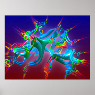 Neuronen-verbinding Poster