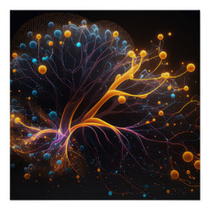 neuronenboom perfect poster