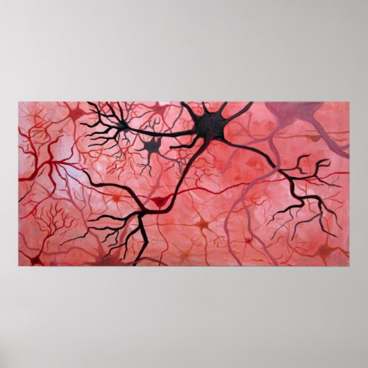 Neurons canvass poster (Voorkant)