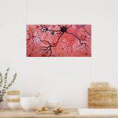 Neurons canvass poster (Keuken)