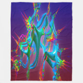 Neurons Connection Fleece Blanket (Voorkant)