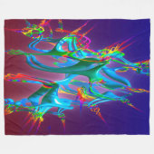 Neurons Connection Fleece Blanket (Voorkant (Horizontaal))