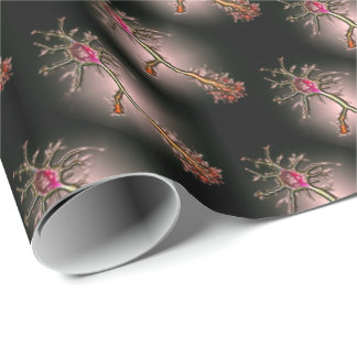 neurons gift wrap cadeaupapier