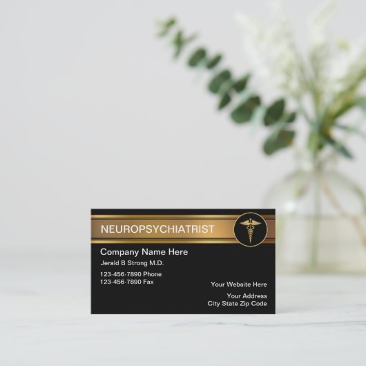 Neuropsychiatrische Visitekaartjes (Staand voorkant)