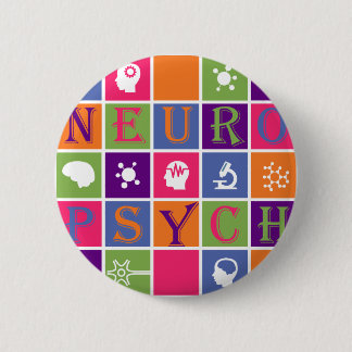 Neuropsychologie - Giften voor neuropsychologen Ronde Button 5,7 Cm