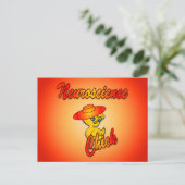 Neuroscience Chick #5 Briefkaart (Staand voorkant)