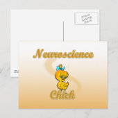 Neuroscience Chick Briefkaart (Voorkant / Achterkant)