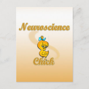 Neuroscience Chick Briefkaart