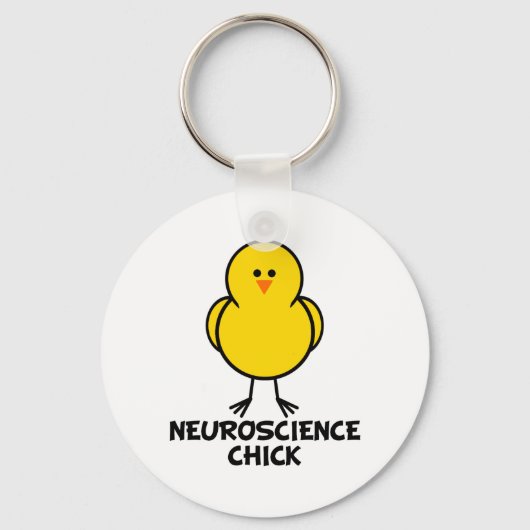 Neuroscience Chick Sleutelhanger (Voorkant)