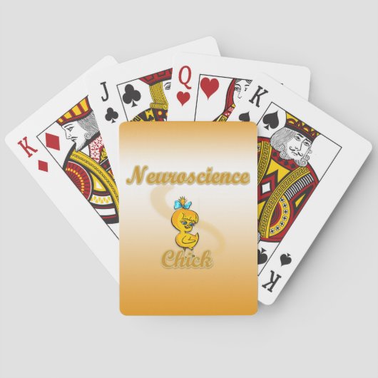 Neuroscience Chick Speelkaarten (Achterkant)