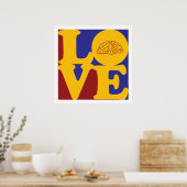 Neuroscience Love Poster (Keuken)