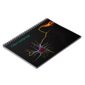Neuroscience, neuron , science notitieboek (Linkerzijde)