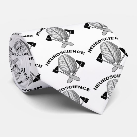 Neuroscience Stropdas (Opgerold)