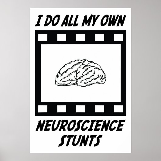 Neuroscience Stunts Poster (Voorkant)