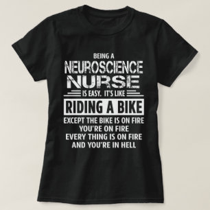 Neuroscience verpleegster t-shirt