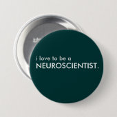 neuroscientist ronde button 7,6 cm (Voorkant /achterkant)