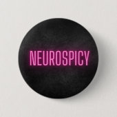 Neurospicy Neon Button (Voorkant)