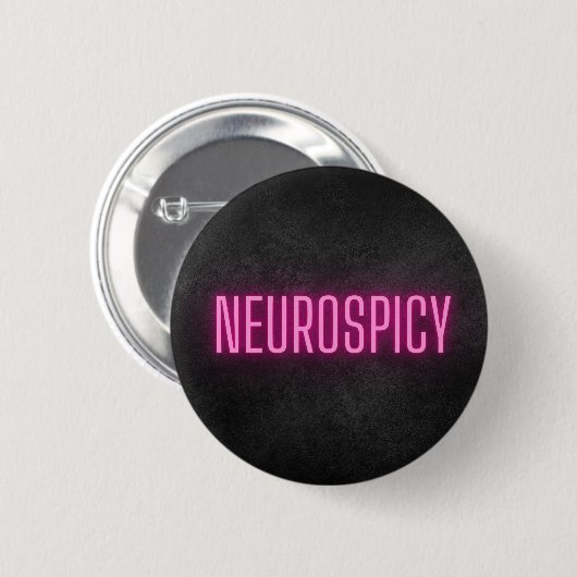 Neurospicy Neon Button (Voorkant /achterkant)