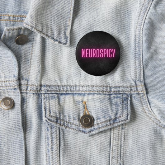 Neurospicy Neon Button (In situ)