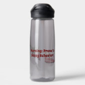 Neurospicy - Neon Letters met Peper Waterfles (Achterkant)