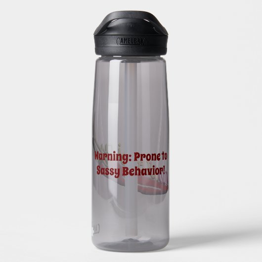 Neurospicy - Neon Letters met Peper Waterfles (Achterkant)