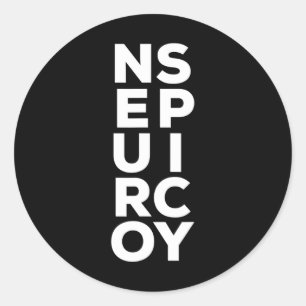 Neurospicy Neurodivergent Neurodiverse ADHD Spectr Ronde Sticker
