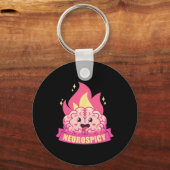Neurospicy Neurodiversity ADHD ASS Autisme Kawaii Sleutelhanger (Voorkant)