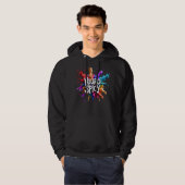 NEUROSPICY neurodiversity autism adhd dyslexia Hoodie (Voorkant volledig)