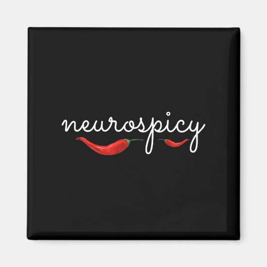 Neurospicy Neurotypische Neurodiversiteit ADHD Aut Magneet (Voorkant)