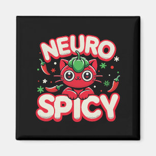 Neurospicy Shirt - Neurodivergent ADHD Autisme Magneet