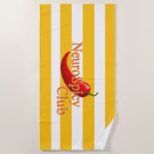 Neurospicy strandhanddoek strandlaken (Voorkant)
