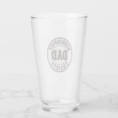 Neurospicy Vader Vereniging Vaderdag Cadeau Glas (Achterkant)