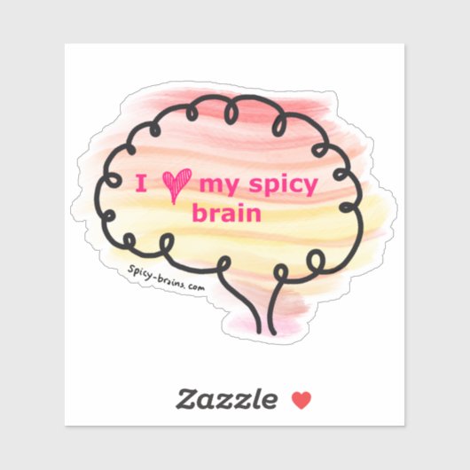 Neurospicy vinyl sticker geweldig voor laptops en (Vel)